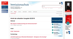 Desktop Screenshot of immissionsschutzdigital.de